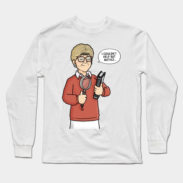 Jessica Fletcher - Murder She Wrote Long Sleeve T-Shirt by CarlBatterbee